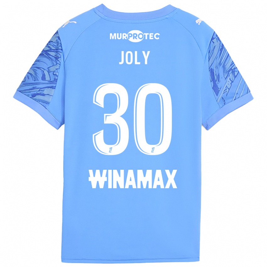 נשים בלאדין ז׳ולי #30 כחול בהיר לבן חולצת שוער 2025/26 חולצה קצרה