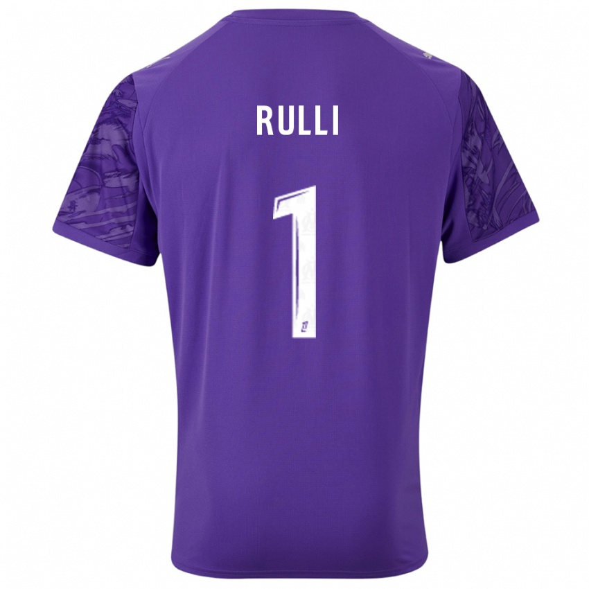 נשים חרונימו רולי #1 סגול לבן חולצת שוער 2025/26 חולצה קצרה