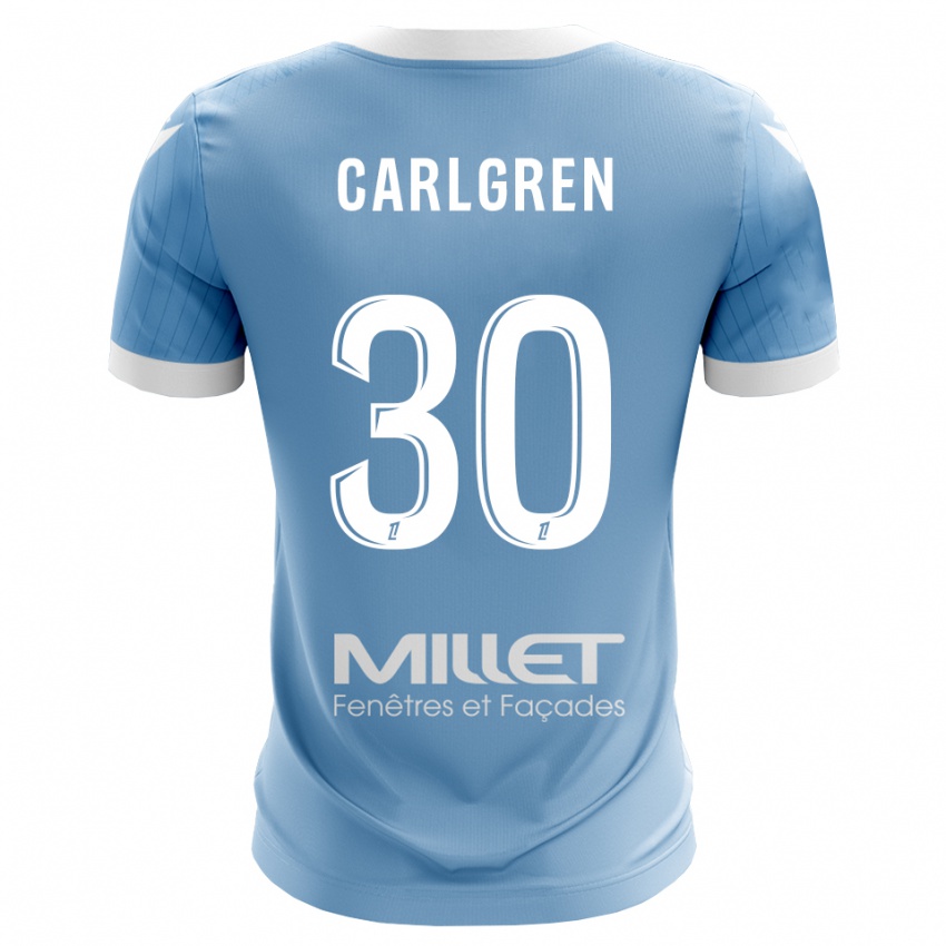 נשים פטריק קארלגרן #30 תכלת בהיר חולצת שוער 2025/26 חולצה קצרה