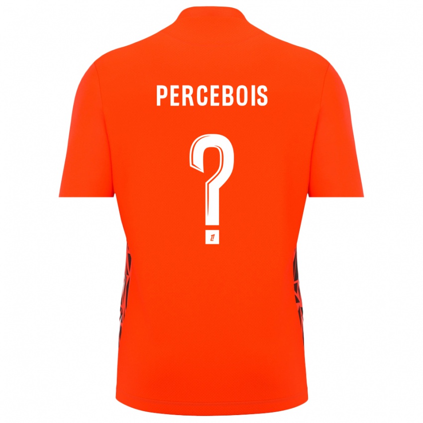 נשים Marie Percebois #0 לבן כתום חולצת שוער 2025/26 חולצה קצרה