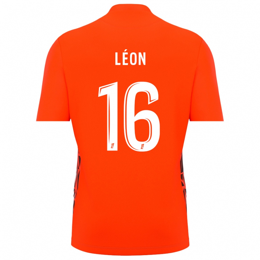 נשים דונובן לאון #16 לבן כתום חולצת שוער 2025/26 חולצה קצרה