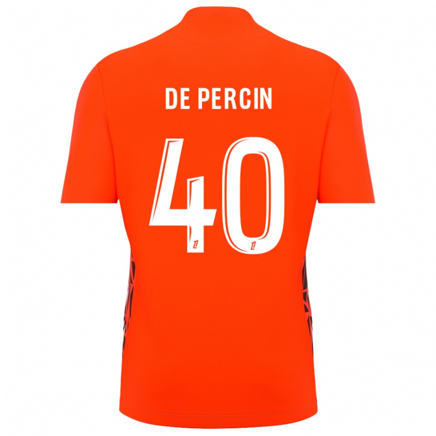 נשים תיאו דה פרסין #40 לבן כתום חולצת שוער 2025/26 חולצה קצרה