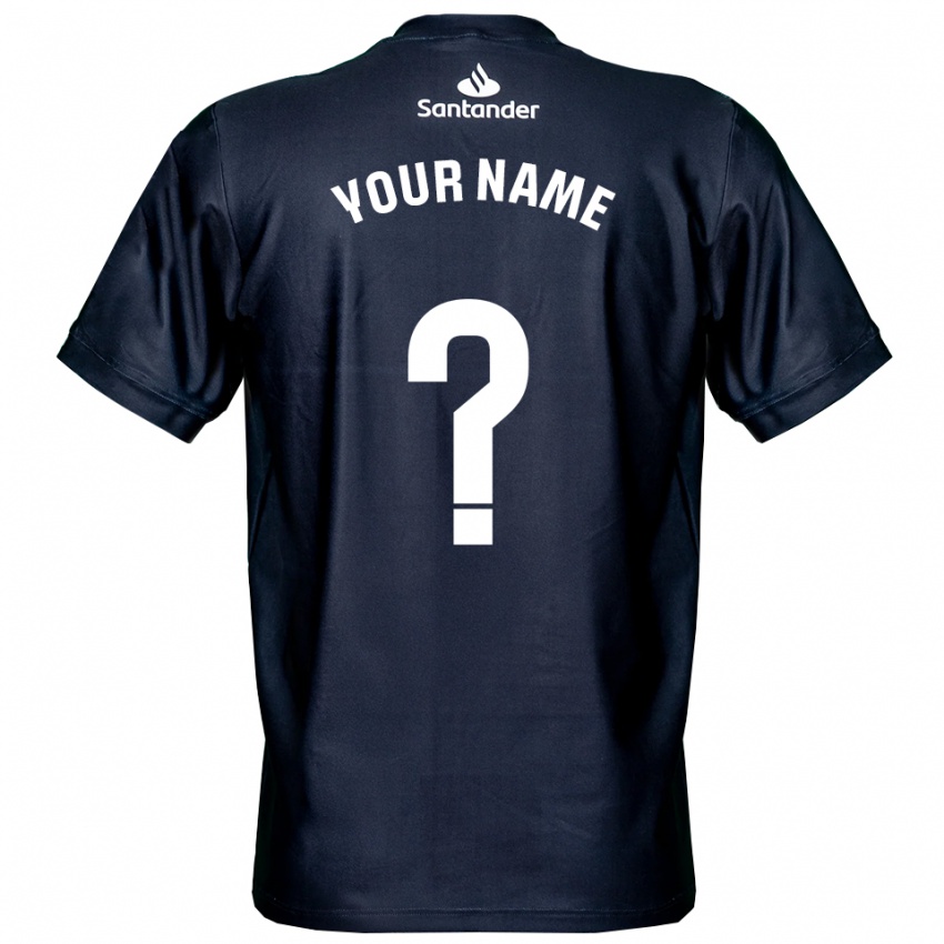 נשים ראסינג סנטנדר כחול חצות לבן חולצת שוער 2025/26 חולצה קצרה