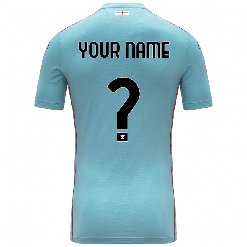 נשים גנואה אפור כחול חולצת שוער 2025/26 חולצה קצרה