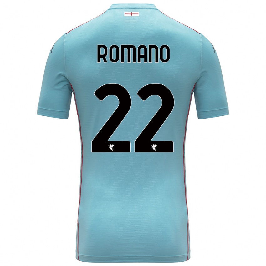 נשים Andrew Romano #22 אפור כחול חולצת שוער 2025/26 חולצה קצרה