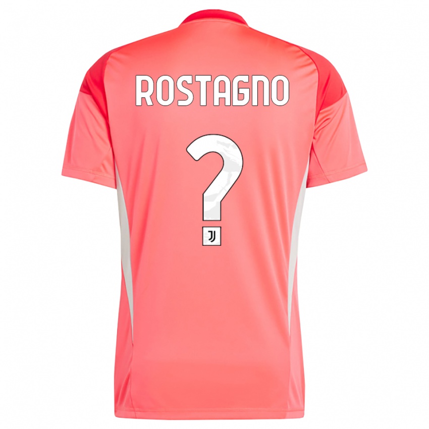 נשים Alberto Rostagno #0 כתום אדום חולצת שוער 2025/26 חולצה קצרה