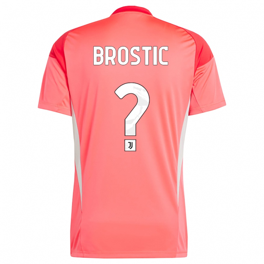 נשים Gabriel Brostic #0 כתום אדום חולצת שוער 2025/26 חולצה קצרה