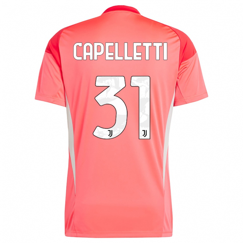 נשים אלסיה קאפלטי #31 כתום אדום חולצת שוער 2025/26 חולצה קצרה