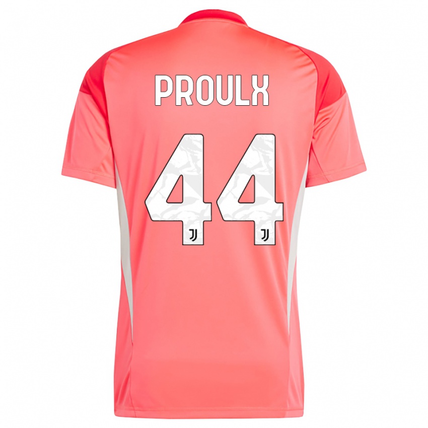 נשים ליסיאן פרולקס #44 כתום אדום חולצת שוער 2025/26 חולצה קצרה