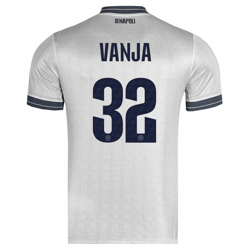 נשים ואניה מילינקוביץ'-סאביץ' #32 אפור בהיר חולצת שוער 2025/26 חולצה קצרה