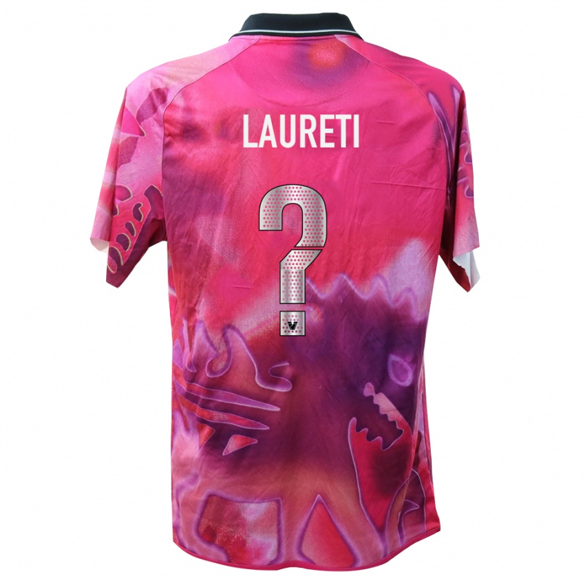 נשים Tommaso Laureti #0 ורוד עמוק חולצת שוער 2025/26 חולצה קצרה