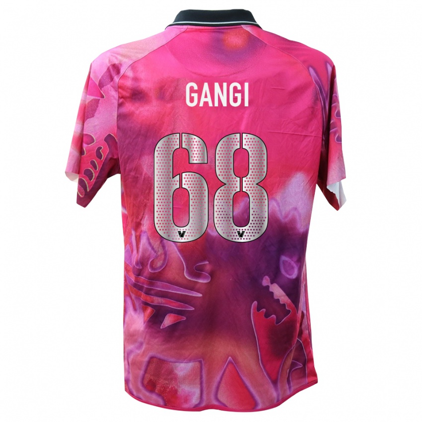 נשים Chiara Gangi #68 ורוד עמוק חולצת שוער 2025/26 חולצה קצרה