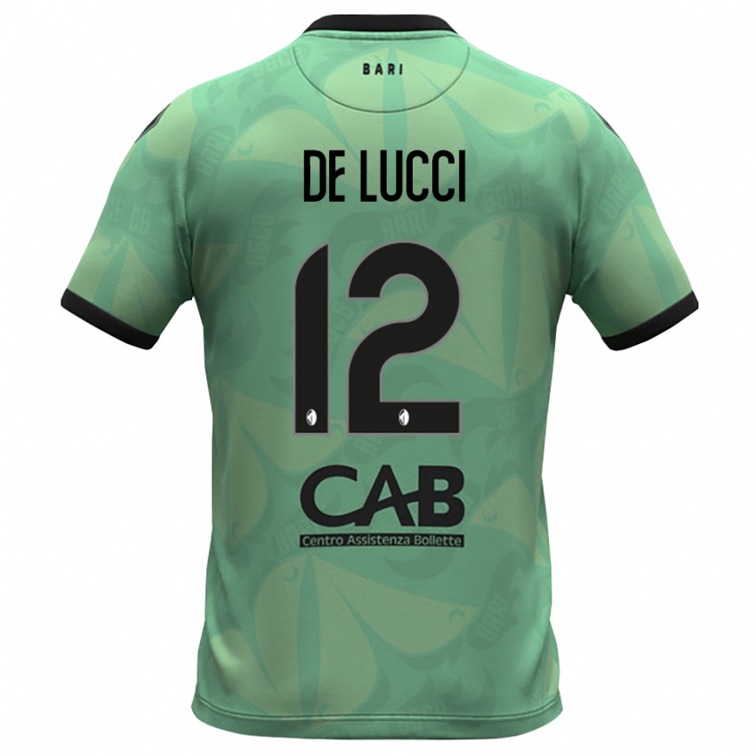 נשים פאולו אנטוניו די לוצ׳י #12 ירוק ים כהה חולצת שוער 2025/26 חולצה קצרה
