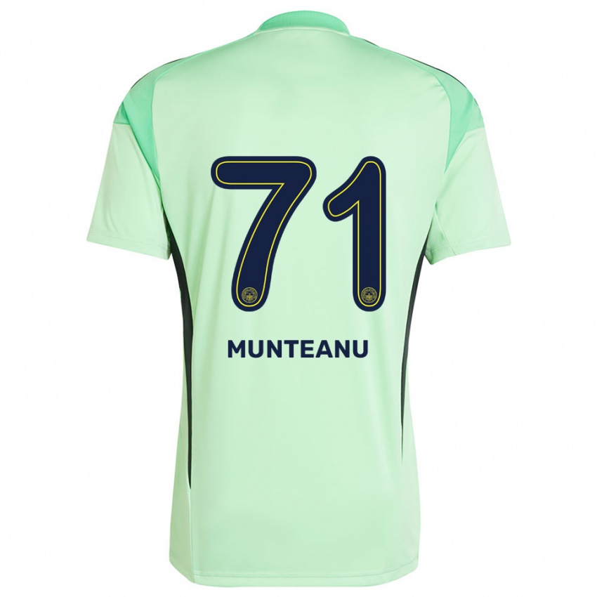 נשים נטליה מונטאנו #71 שחור ירוק בהיר חולצת שוער 2025/26 חולצה קצרה