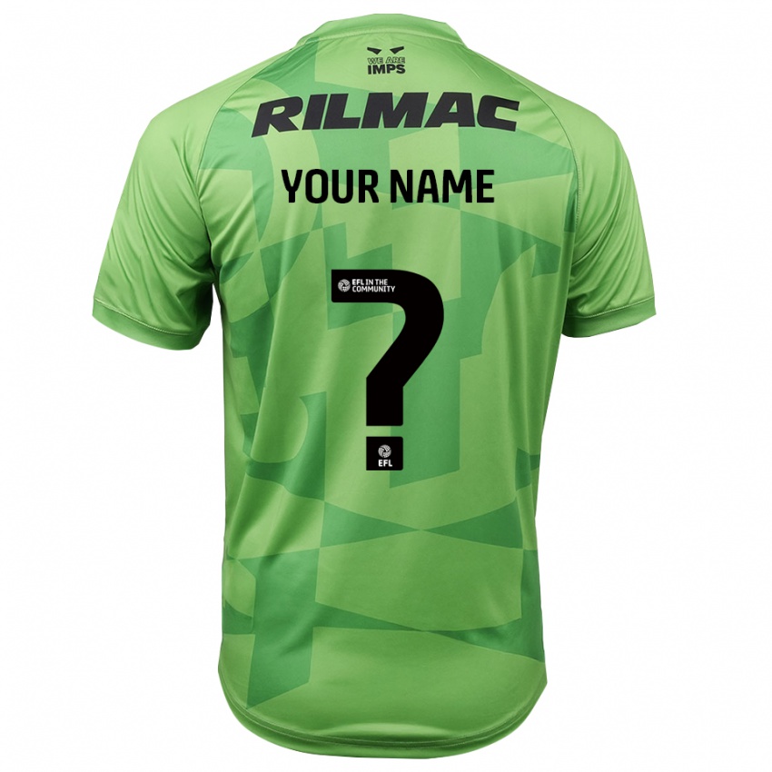 נשים לינקולן סיטי ירוק בהיר חולצת שוער 2025/26 חולצה קצרה