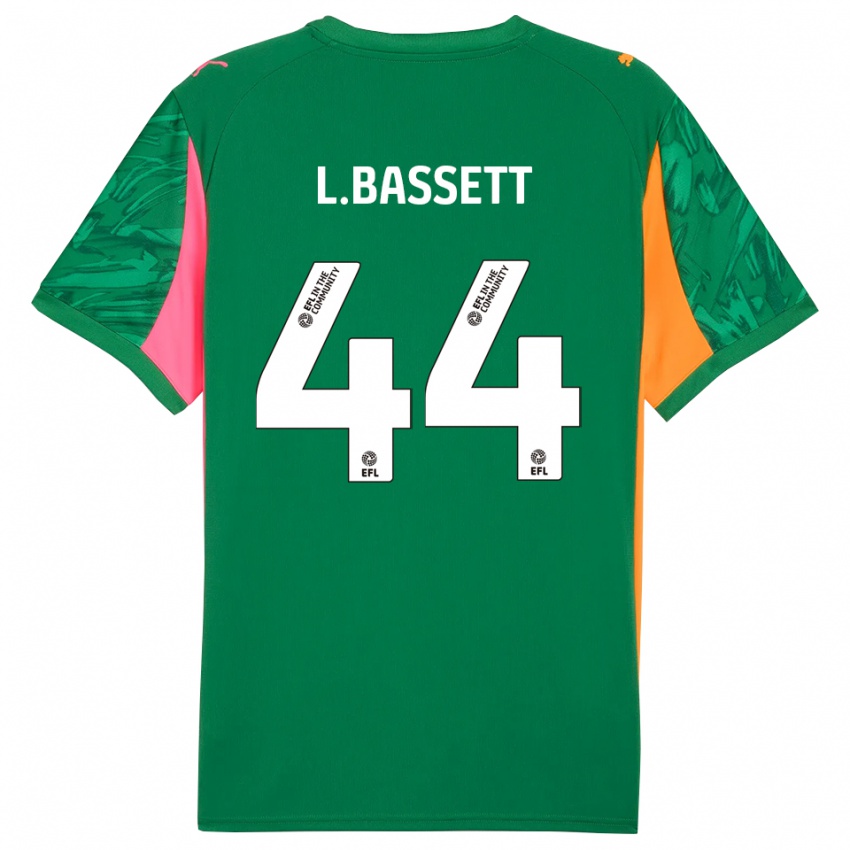 נשים Louis Bassett #44 ירוק כתום ורוד חולצת שוער 2025/26 חולצה קצרה