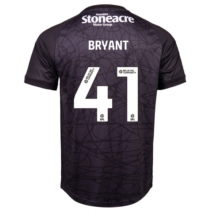 נשים Jacob Bryant #41 שחור לבן חולצת שוער 2025/26 חולצה קצרה