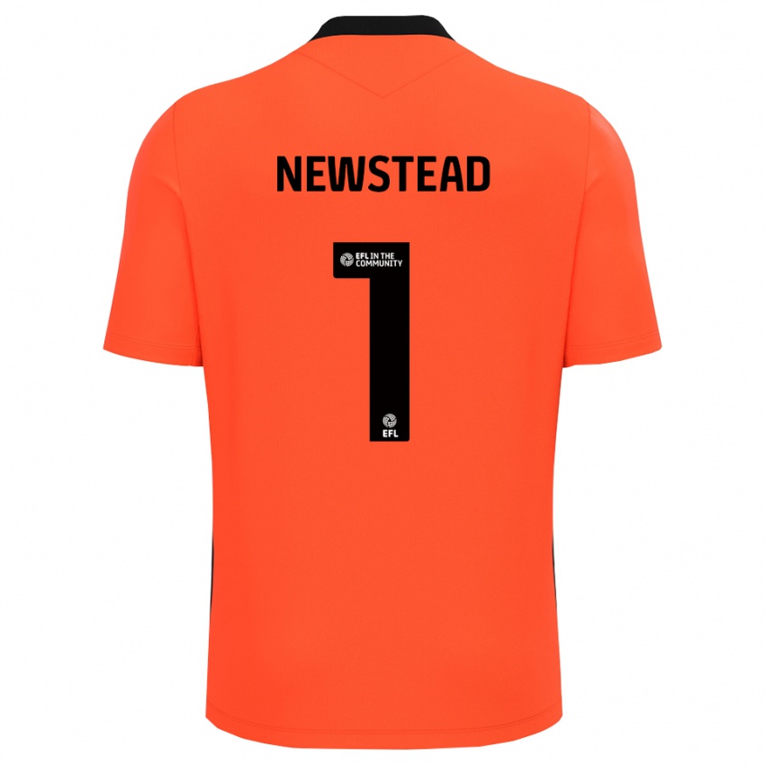 נשים Jamie-Louise Newstead #1 שחור אדום חולצת שוער 2025/26 חולצה קצרה