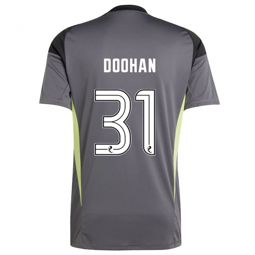 נשים רוס דוהאן #31 לבן אפור חולצת שוער 2025/26 חולצה קצרה