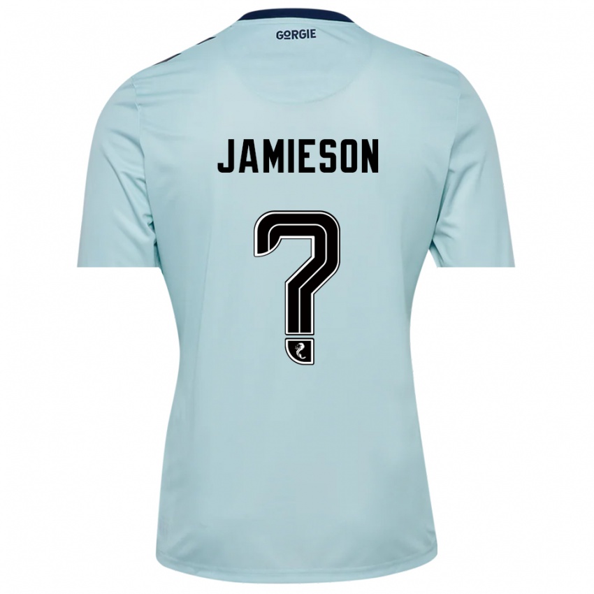 נשים Finlay Jamieson #0 שחור כחול בהיר חולצת שוער 2025/26 חולצה קצרה