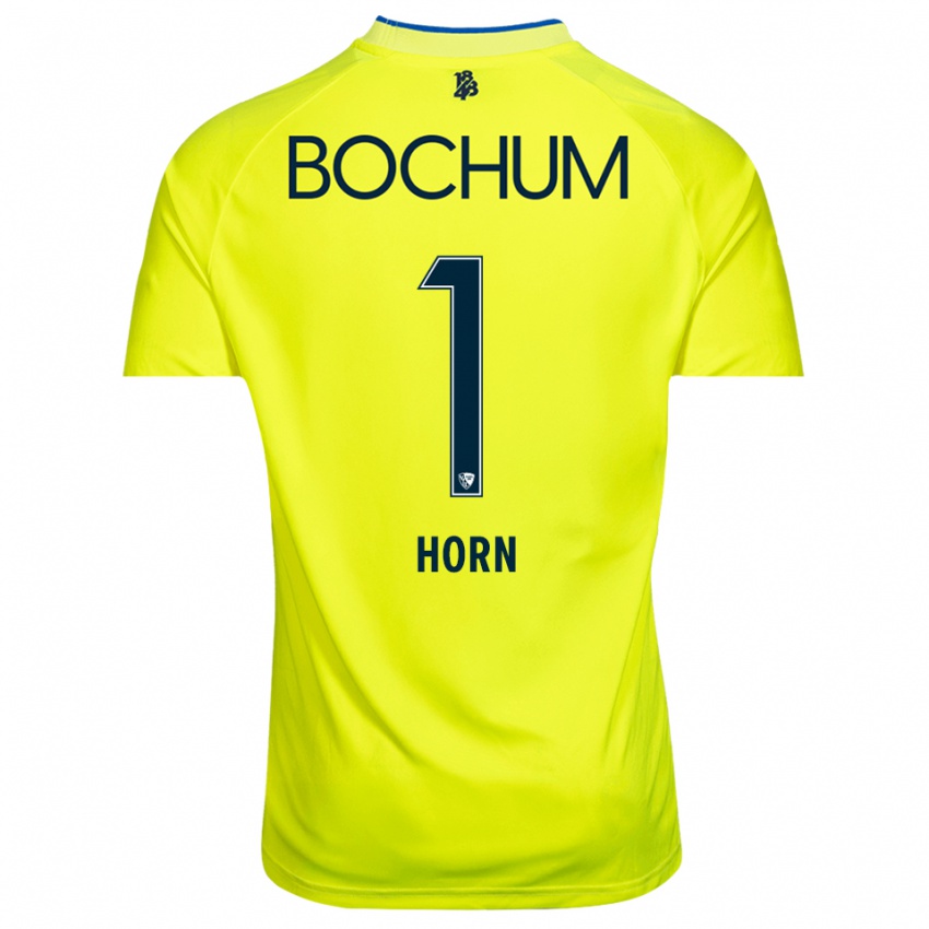 נשים טימו הורן #1 ירוק צהוב חולצת שוער 2025/26 חולצה קצרה