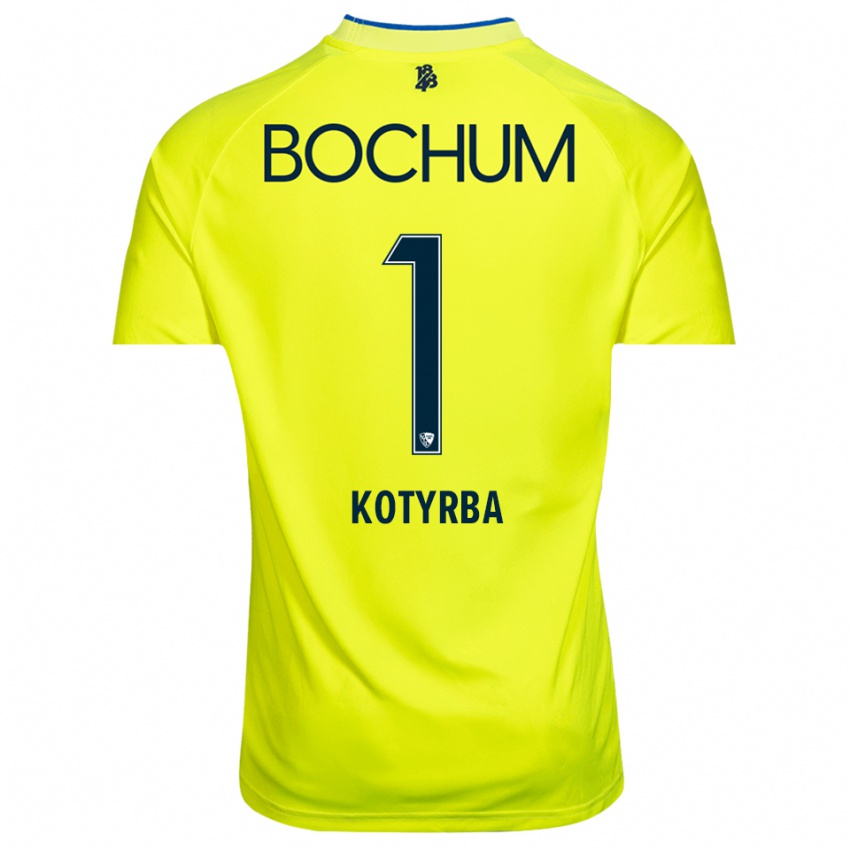 נשים פין גרגור קוטירבה #1 ירוק צהוב חולצת שוער 2025/26 חולצה קצרה