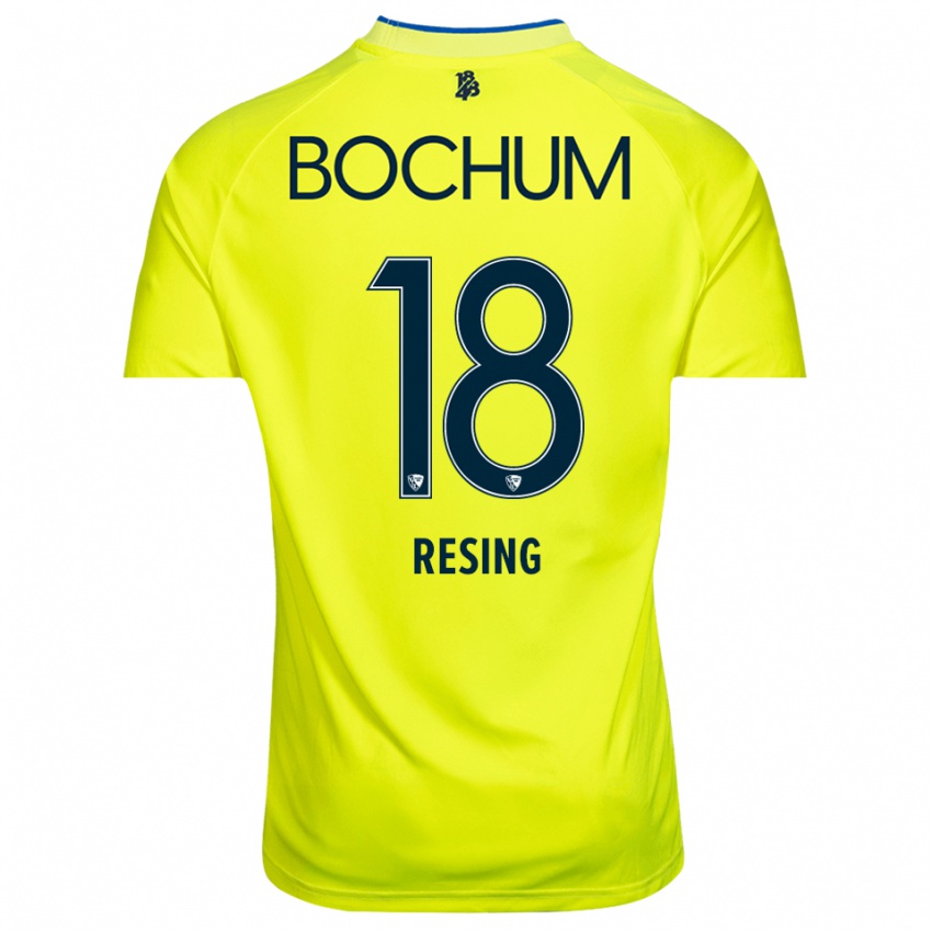 נשים Svea Resing #18 ירוק צהוב חולצת שוער 2025/26 חולצה קצרה