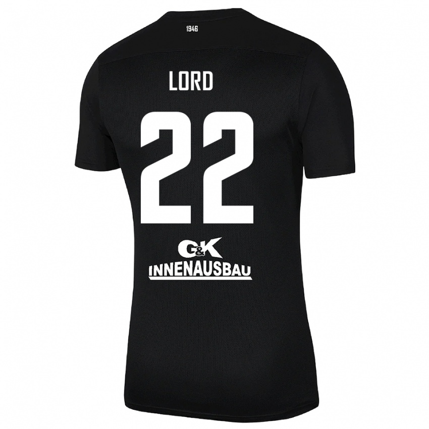 נשים לואי סשה לורד #22 שחור לבן חולצת שוער 2025/26 חולצה קצרה