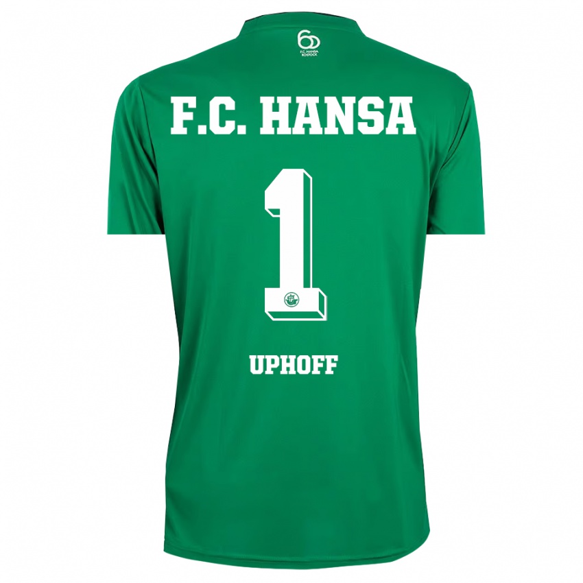 נשים בנימין אופוף #1 ירוק כהה לבן חולצת שוער 2025/26 חולצה קצרה