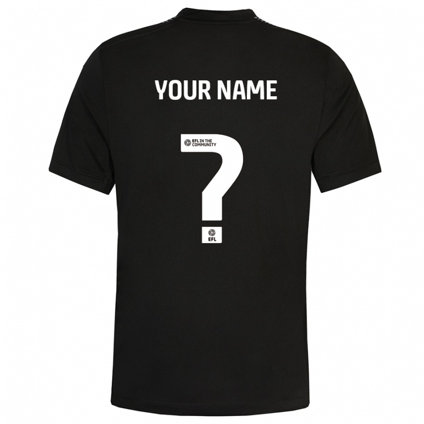 נשים ברמינגהאם סיטי שחור לבן חולצת שוער 2025/26 חולצה קצרה