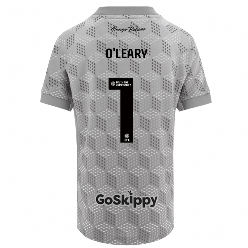 נשים מקס או'לירי #1 אפור שחור חולצת שוער 2025/26 חולצה קצרה