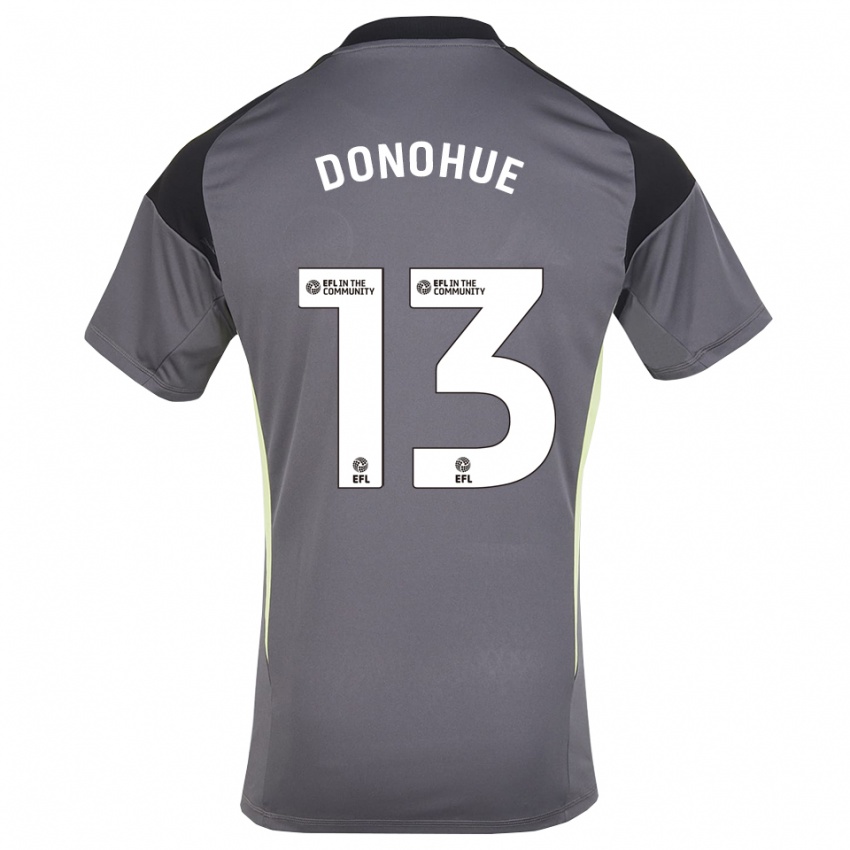 נשים Jake Donohue #13 לבן אפור חולצת שוער 2025/26 חולצה קצרה