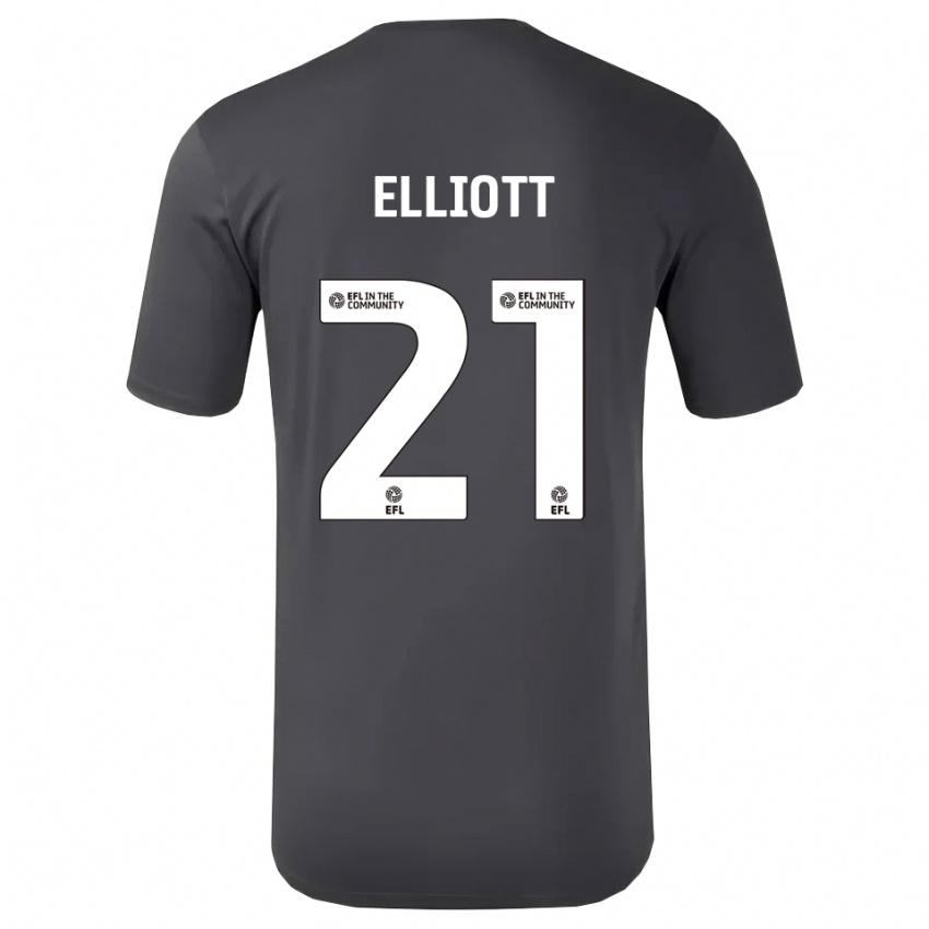 נשים פליקס אליוט #21 לבן שחור חולצת שוער 2025/26 חולצה קצרה