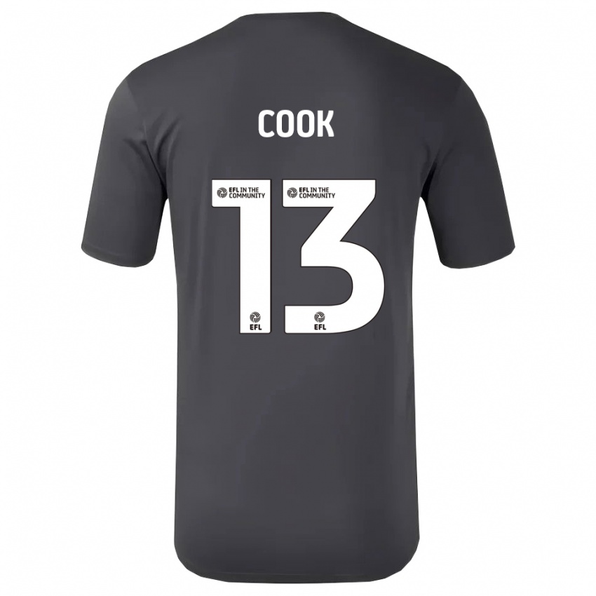 נשים רובי קוק #13 לבן שחור חולצת שוער 2025/26 חולצה קצרה