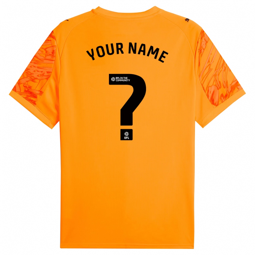 נשים סאות'המפטון כתום שחור חולצת שוער 2025/26 חולצה קצרה