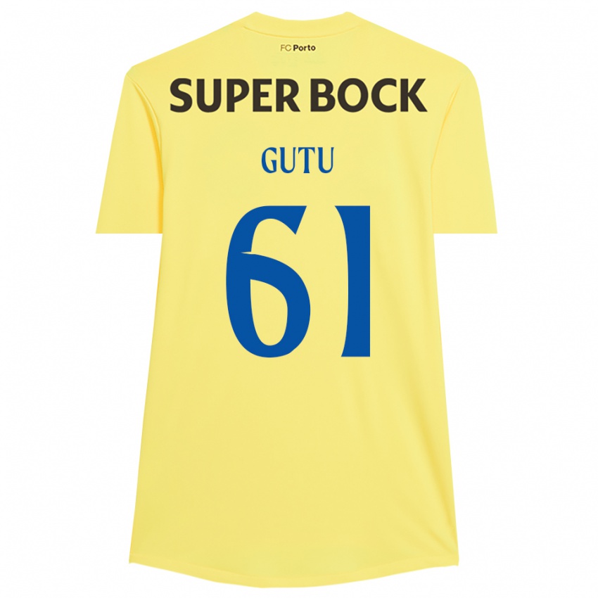 נשים דניס גוטו #61 צהוב בהיר שחור חולצת שוער 2025/26 חולצה קצרה