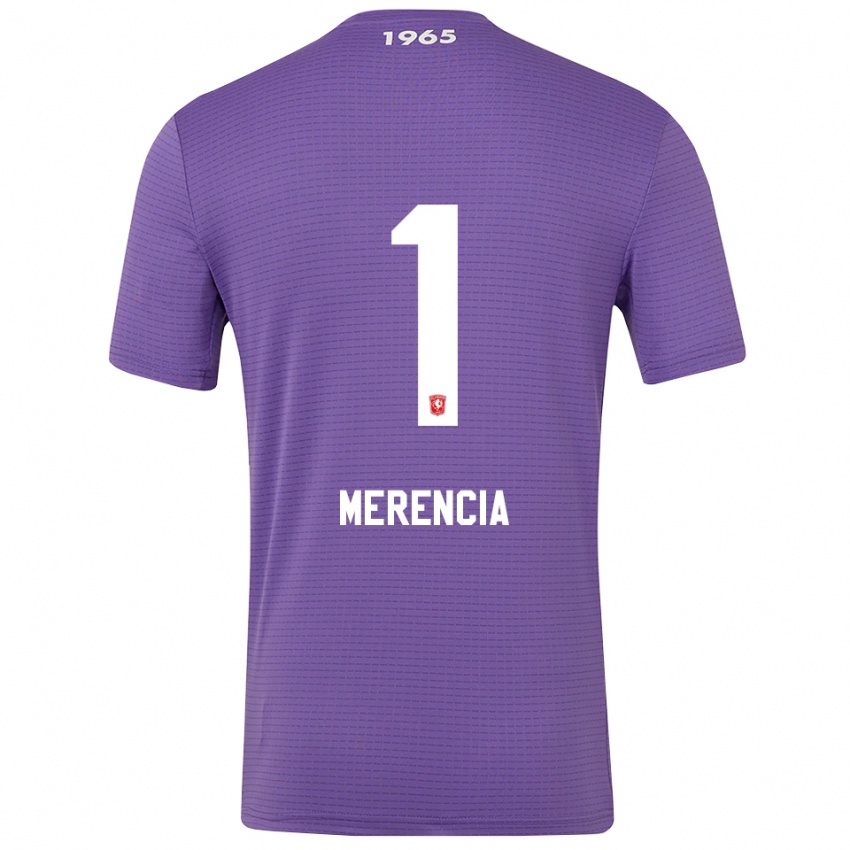 נשים Leandro Merencia #1 סגול בינוני חולצת שוער 2025/26 חולצה קצרה