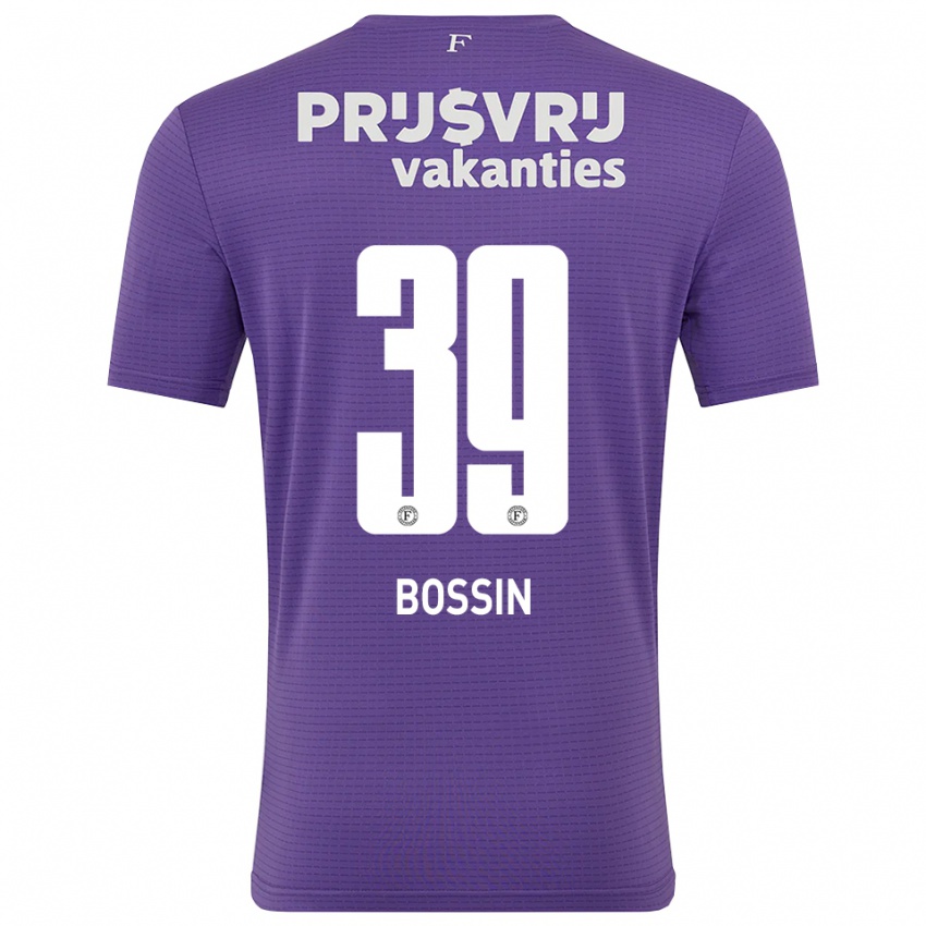 נשים ליאם בוסין #39 סגול לבן חולצת שוער 2025/26 חולצה קצרה