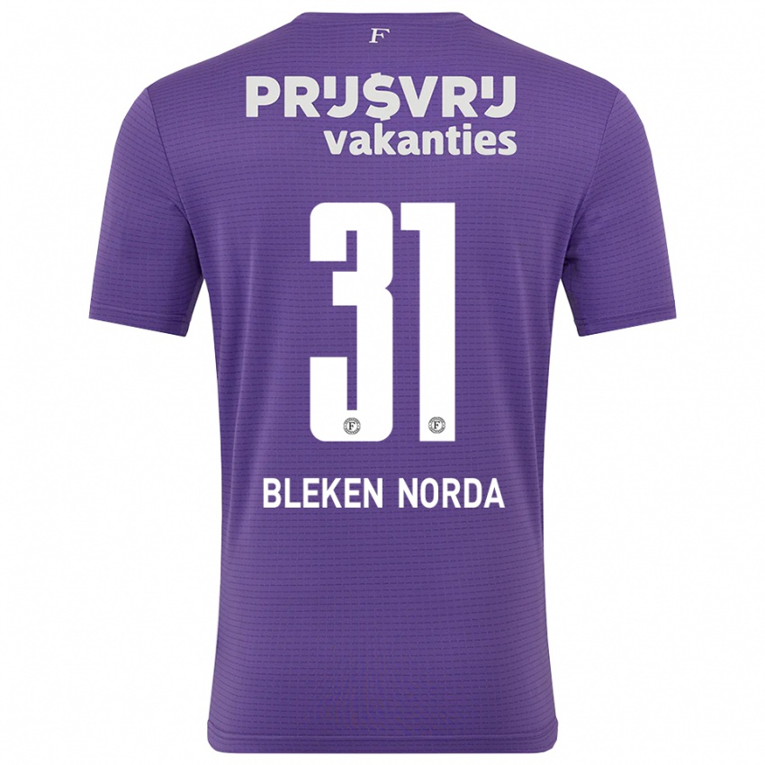 נשים האקון בלקן נורדה #31 סגול לבן חולצת שוער 2025/26 חולצה קצרה