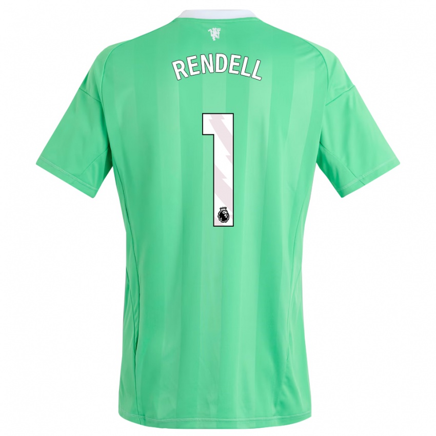 נשים קיילה רנדל #1 ירוק אזמרגד חולצת שוער 2025/26 חולצה קצרה