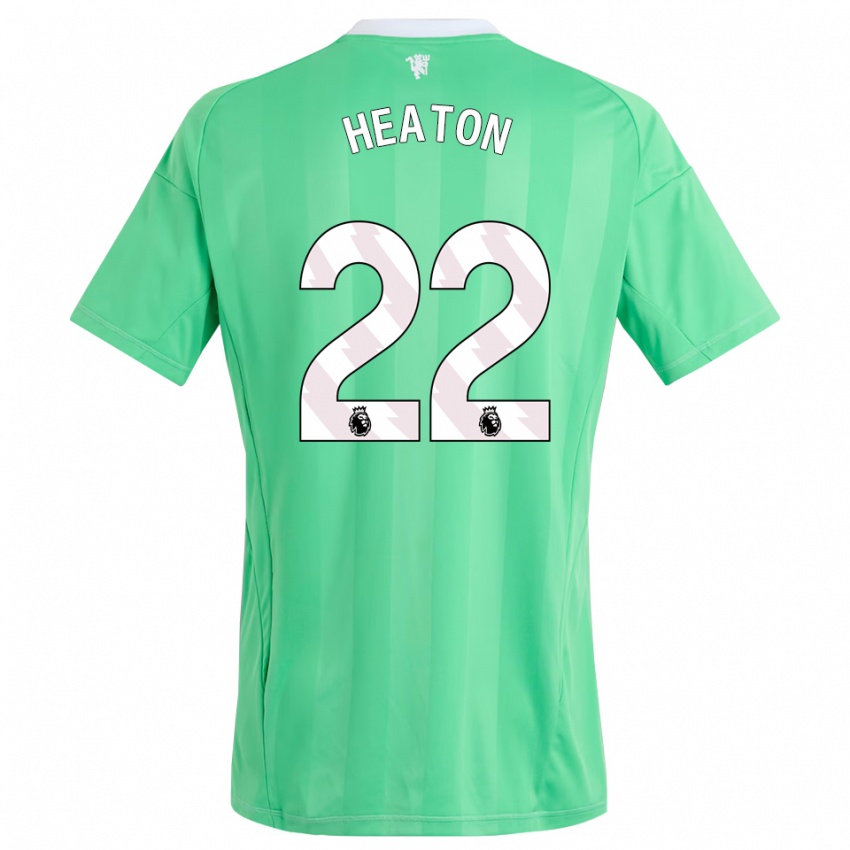 נשים טום היטון #22 ירוק אזמרגד חולצת שוער 2025/26 חולצה קצרה