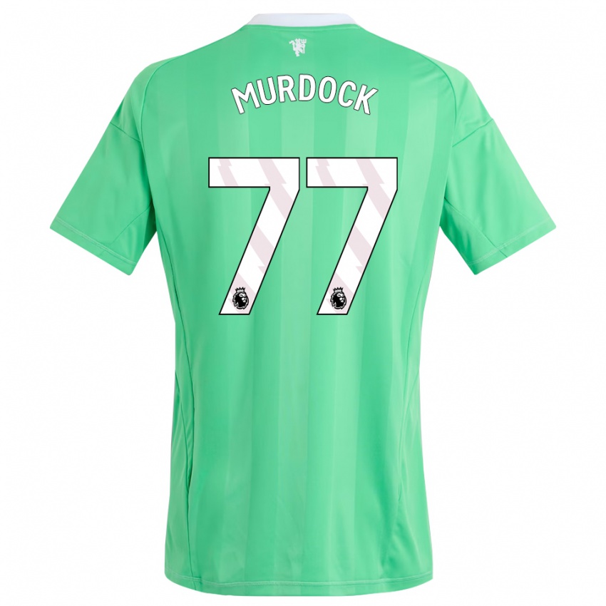 נשים וויל מרדוק #77 ירוק אזמרגד חולצת שוער 2025/26 חולצה קצרה