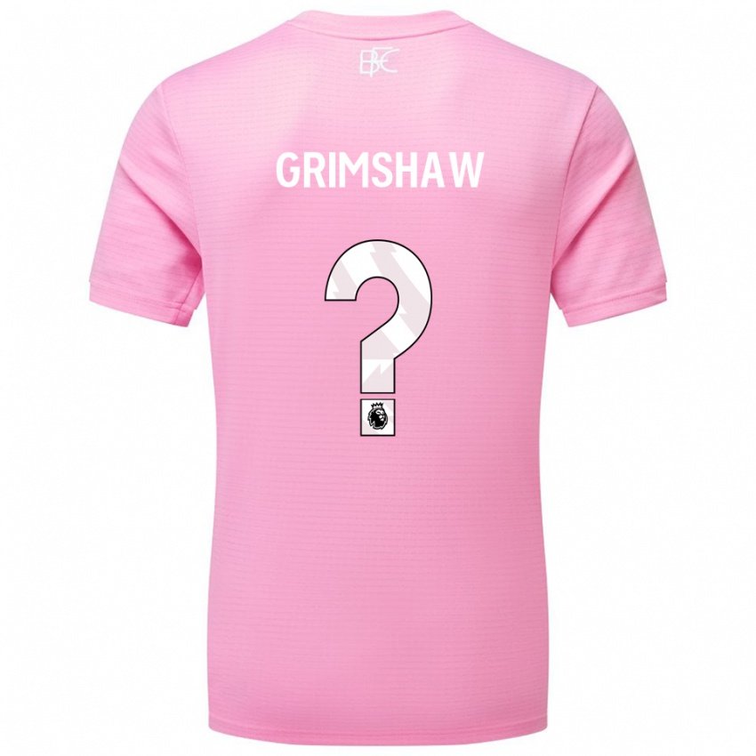 נשים Harry Grimshaw #0 ורוד לבן חולצת שוער 2025/26 חולצה קצרה