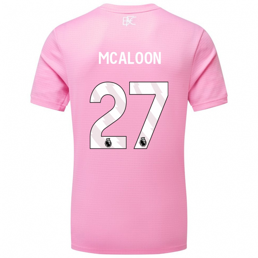 נשים נאוישה מקלון #27 ורוד לבן חולצת שוער 2025/26 חולצה קצרה