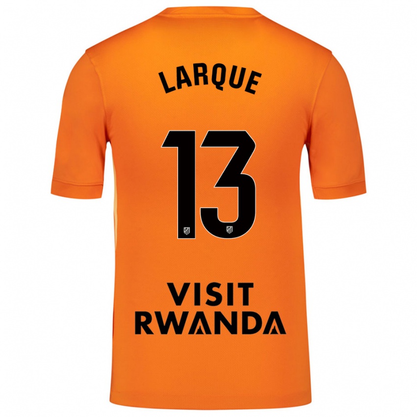 נשים פטריסיה לרקה #13 כתום שחור חולצת שוער 2025/26 חולצה קצרה