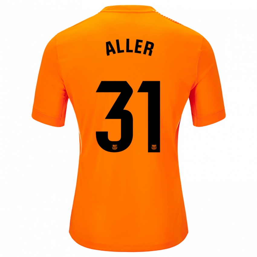 נשים אדר אלר גונסאלס #31 כתום שחור חולצת שוער 2025/26 חולצה קצרה