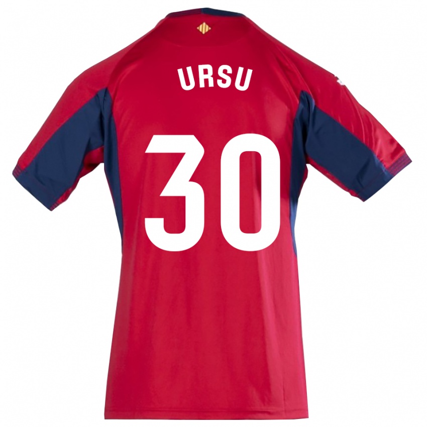 נשים אדוארד אורסו #30 כחול מלכותי אדום חולצת שוער 2025/26 חולצה קצרה