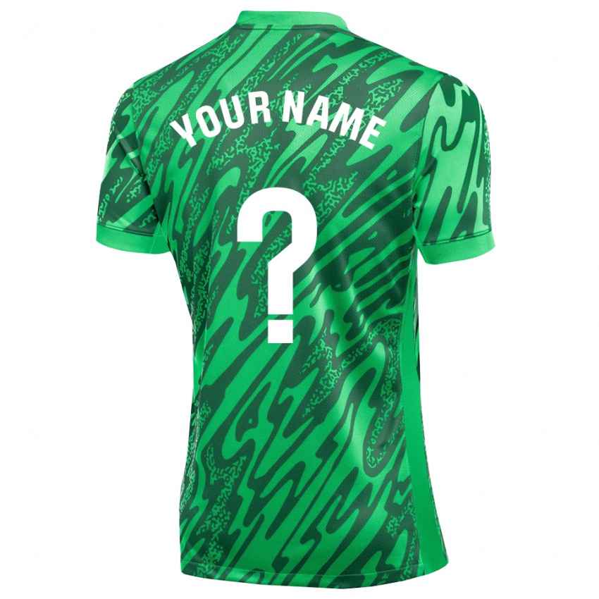 נשים אלצ'ה ירוק כהה לבן חולצת שוער 2025/26 חולצה קצרה