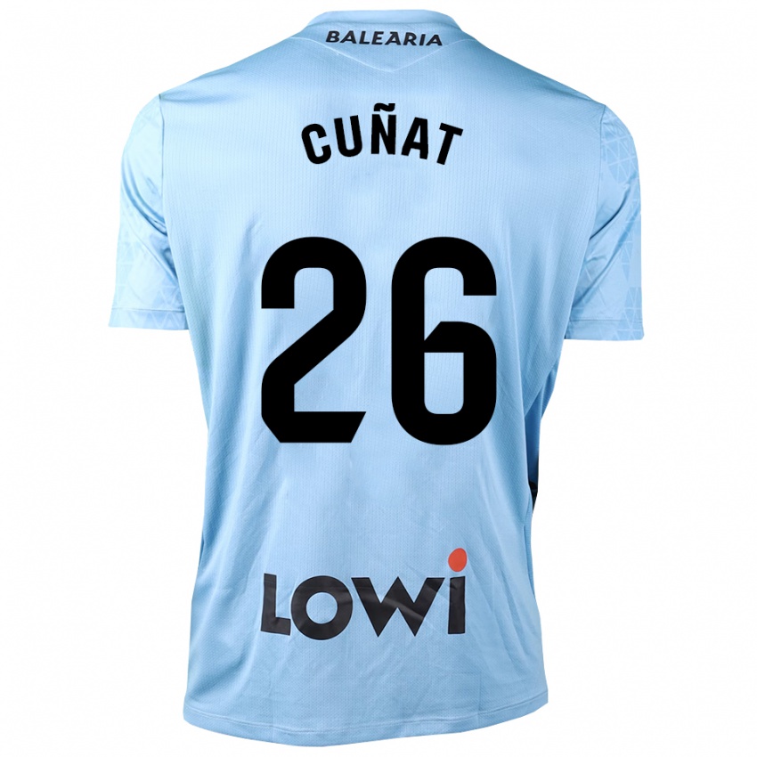 נשים פבלו קנאט #26 כחול בהיר שחור חולצת שוער 2025/26 חולצה קצרה