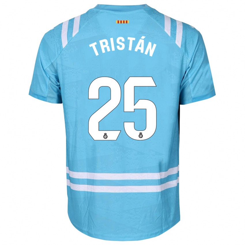 נשים פול טריסטן חימנס #25 כחול בהיר לבן חולצת שוער 2025/26 חולצה קצרה